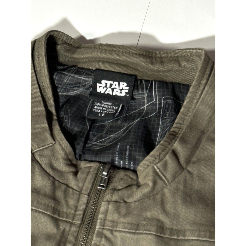 Star Wars Rogue One Jyn Erso Rebel Alliance Jacket Cosplay Juniors Youth Large - Picture 7 of 15